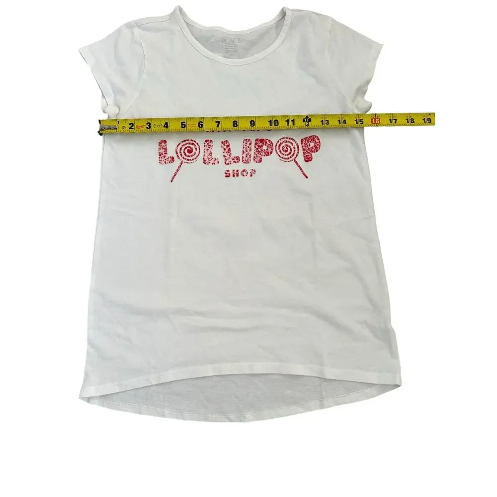 The Children's Place white graphic tee 